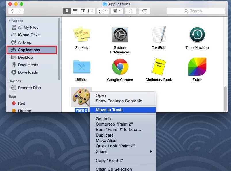 How to uninstall apps on mac os